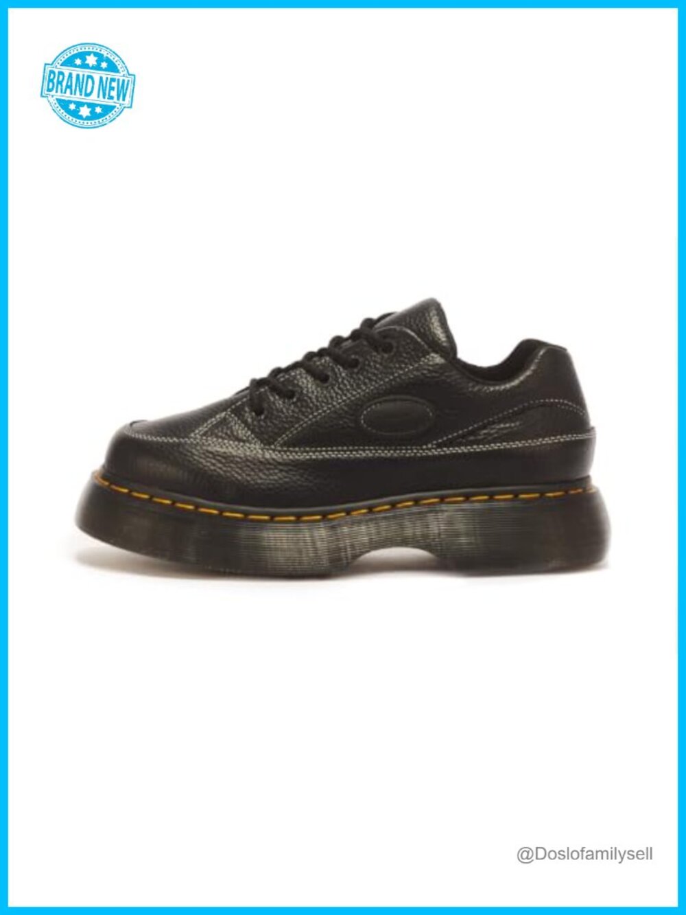 Dr. Martens Buzz 5i Platform Oxford Shoes Leather Lace-Up